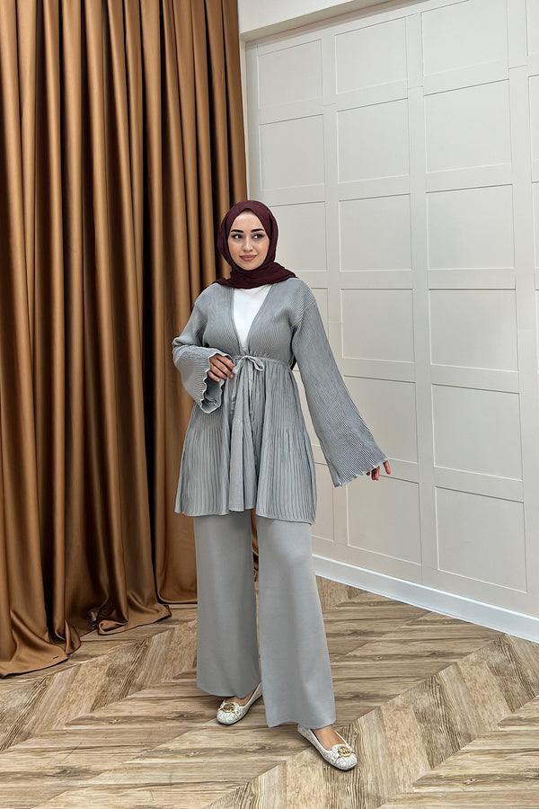 Patara Merserize Triko Takım Gri 25400-GRI