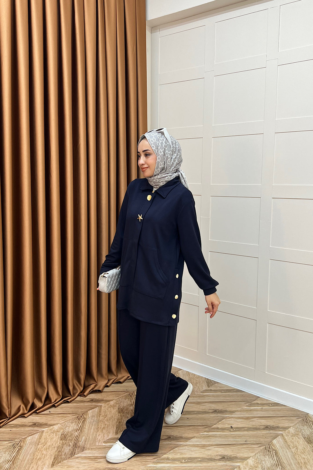 Selvi Gizli Patlı Takım Lacivert 02006-LACIVERT