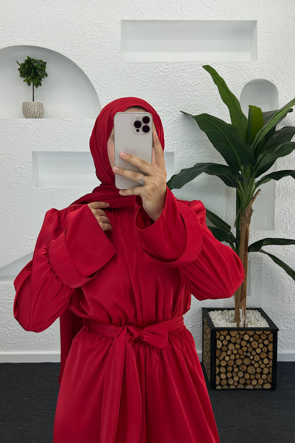 Daisy Saten Tulum Kırmızı 9005-KIRMIZI