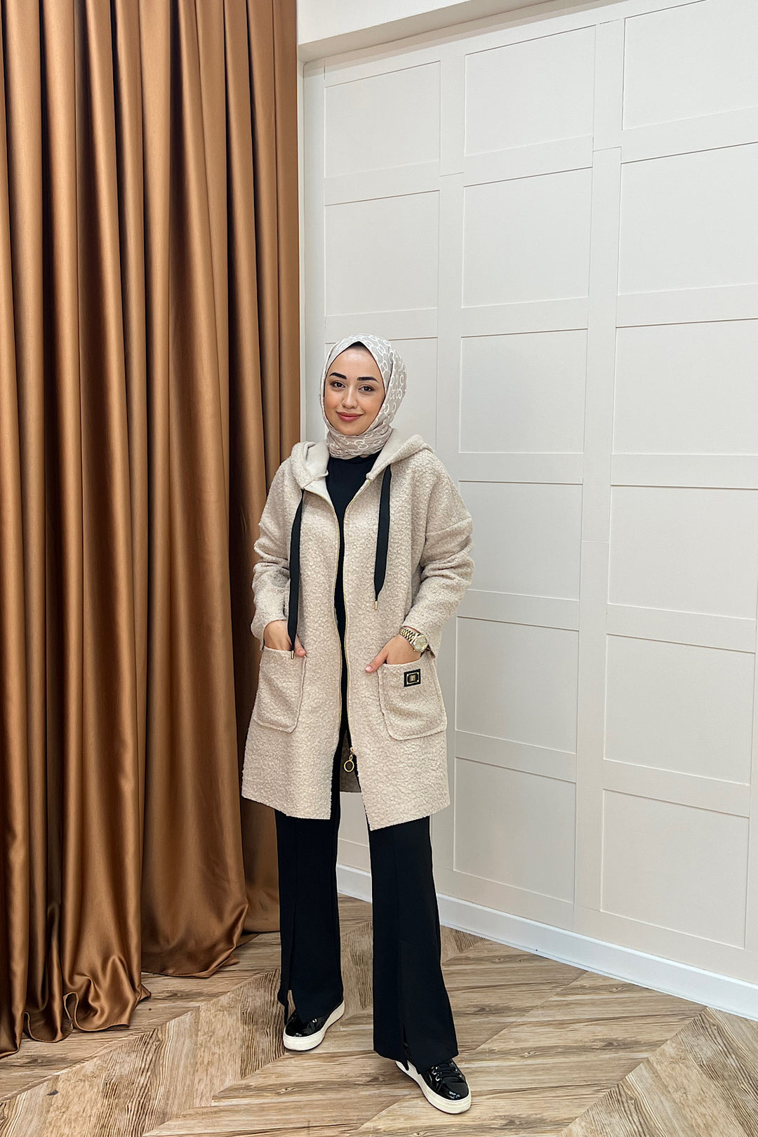 Bukre Fermuarlı Kap Taş 7940-TAS