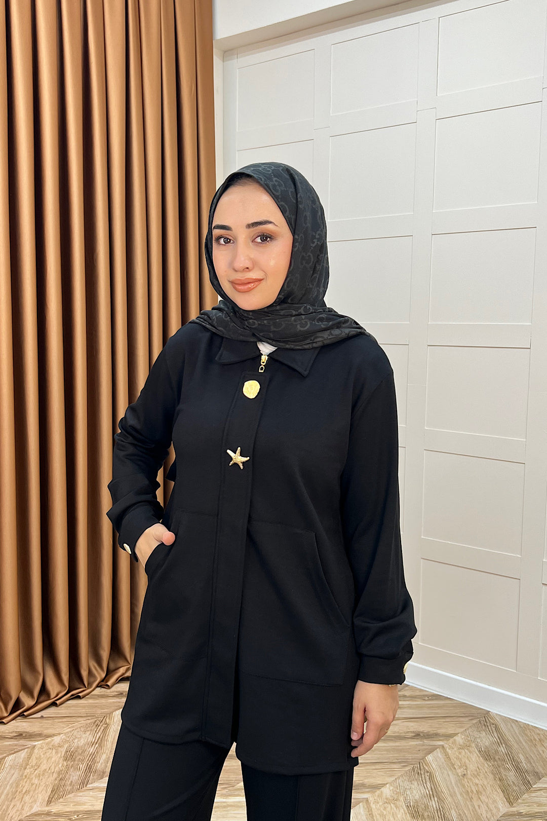 Selvi Gizli Patlı Takım Siyah 02006-SIYAH