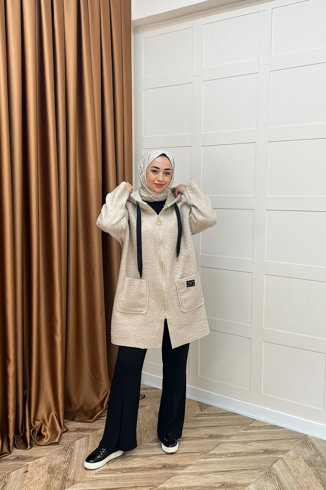 Bukre Fermuarlı Kap Taş 7940-TAS