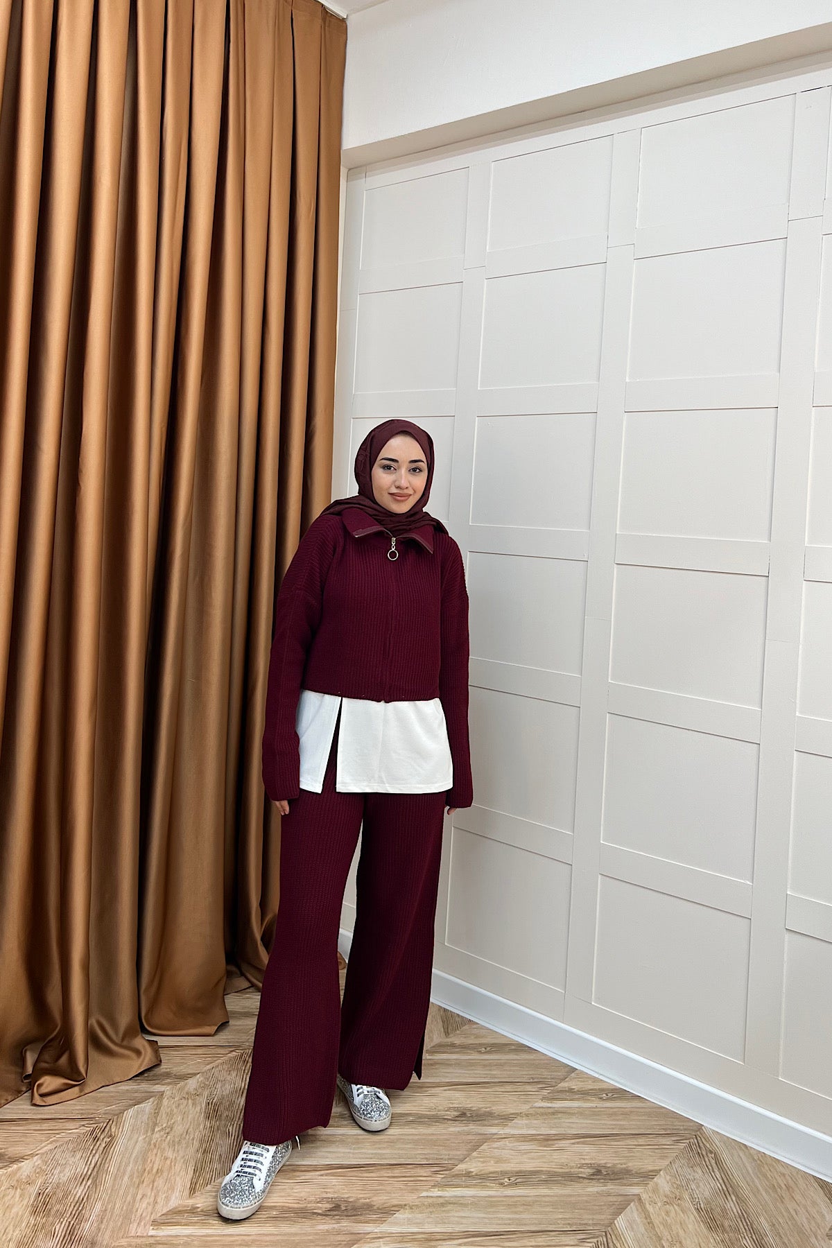 Aura Üçlü Takım Bordo 251000-BORDO
