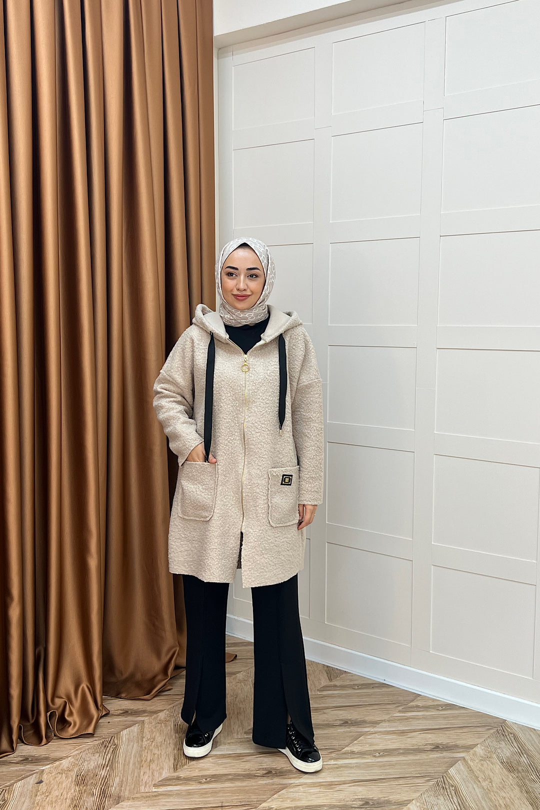 Bukre Fermuarlı Kap Taş 7940-TAS