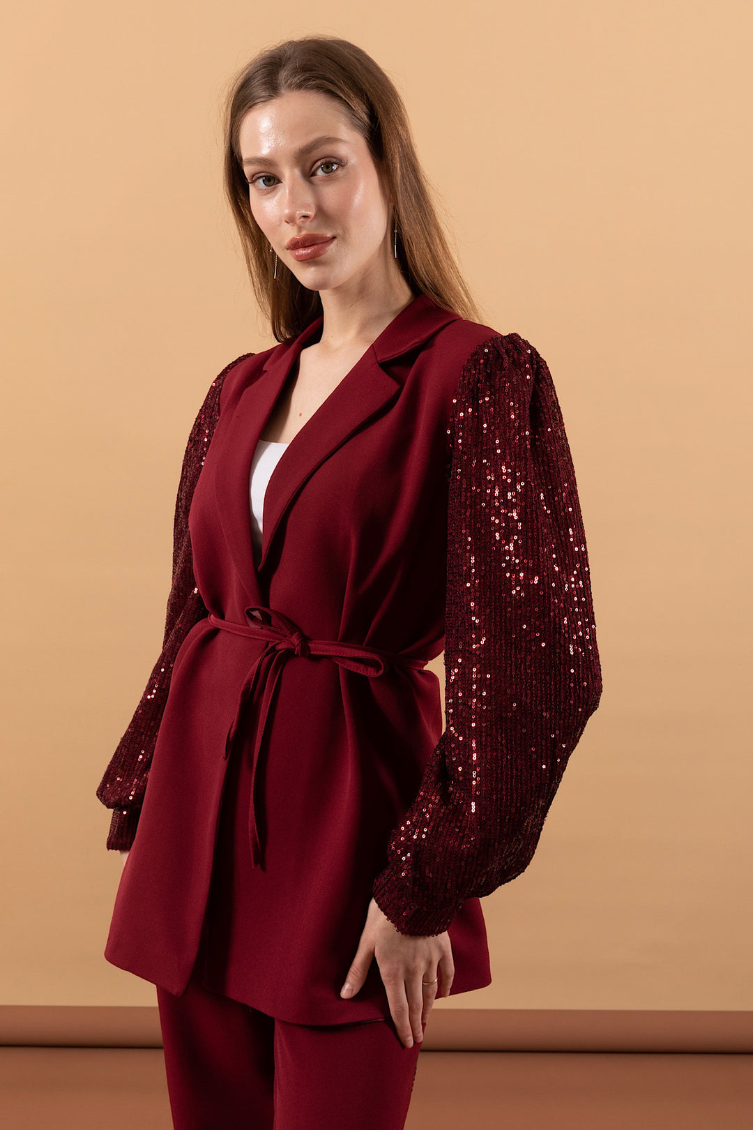 Mabella Takım Bordo 2103-BORDO