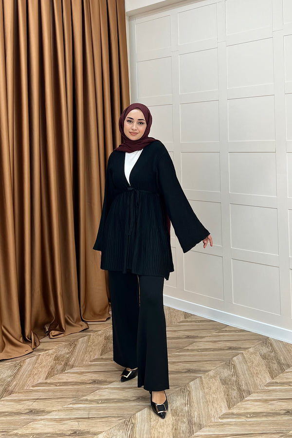 Patara Merserize Triko Takım Siyah 25400-SIYAH