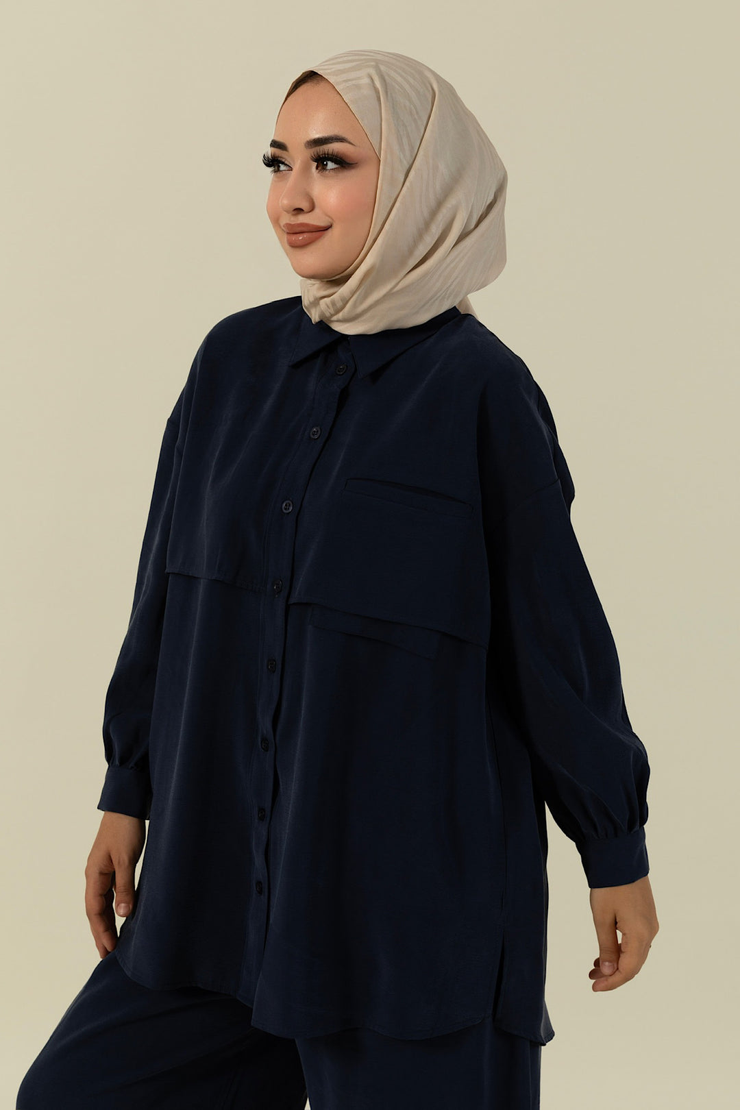 Berlin İkili Cupra Takım Lacivert 2034-LACIVERT