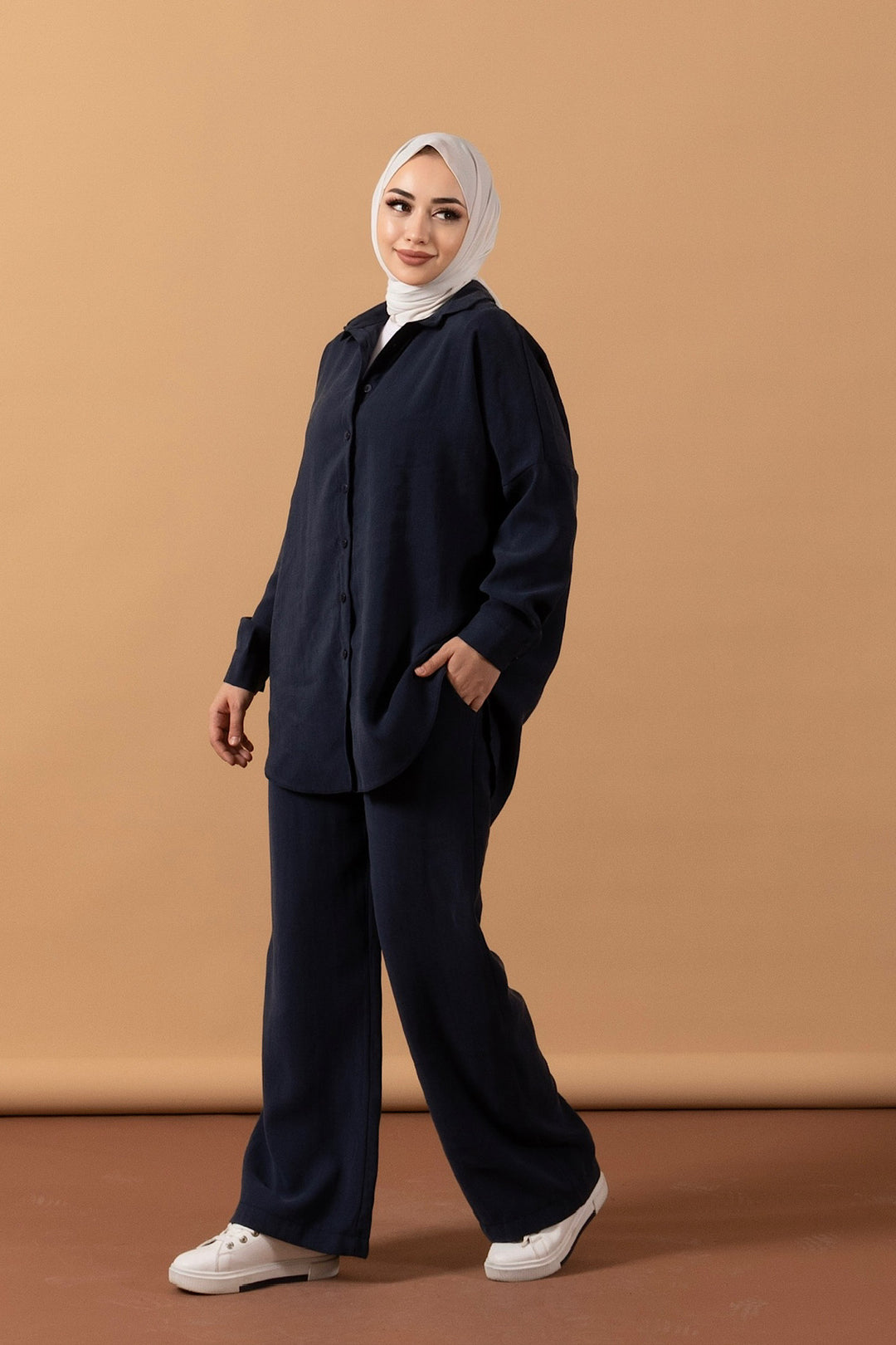 Zeva İkili Takım Lacivert 8334-LACIVERT