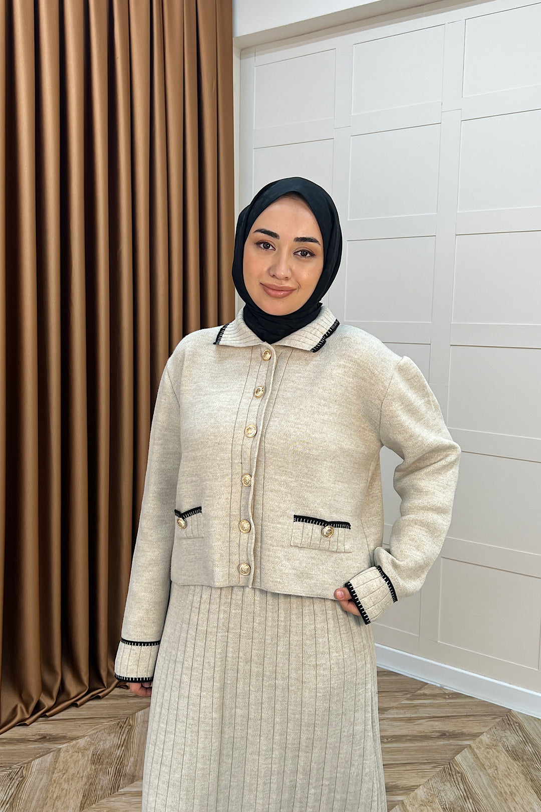 Roma Etekli Triko Takım Taş 20999-TAS