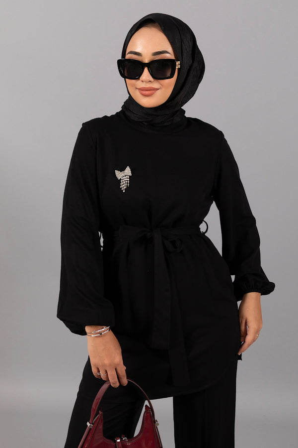 Ariana İkili Takım Siyah 6170-SIYAH