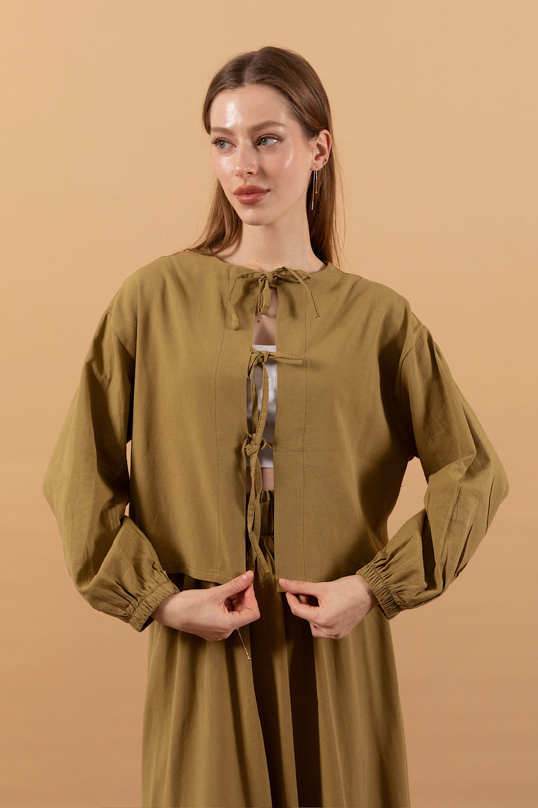 Larne Etekli Takım Yağ Yeşili 0119-YAGYESILI