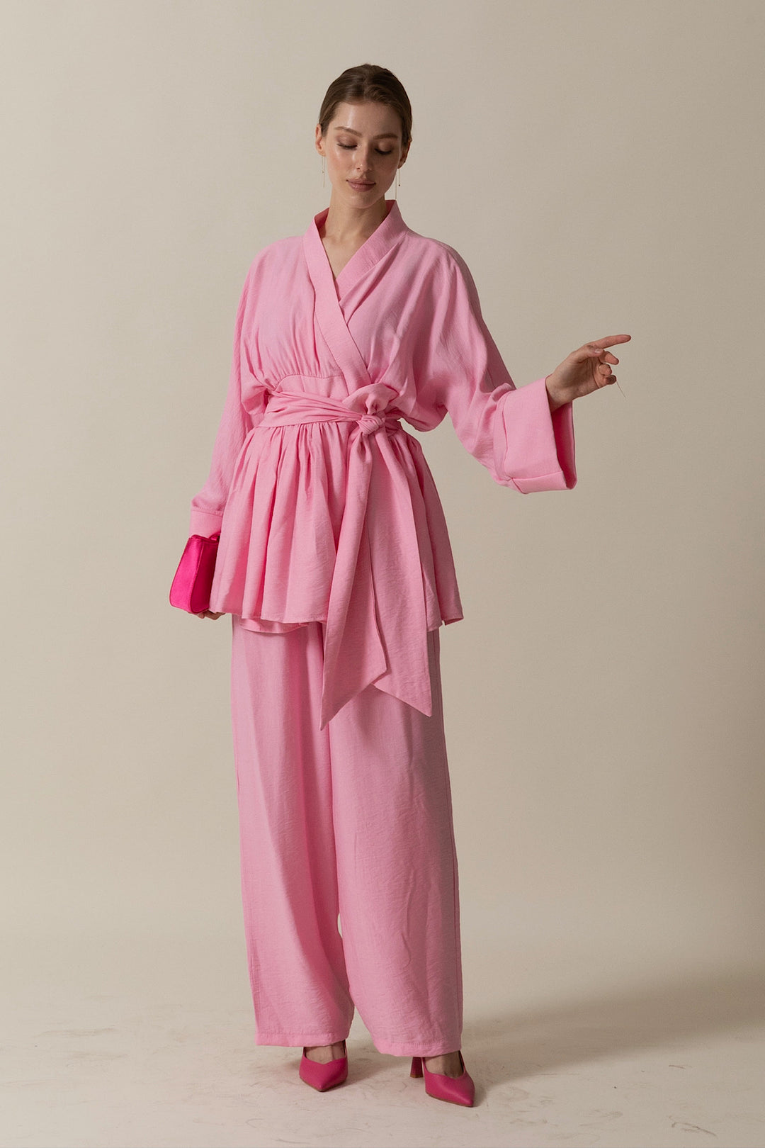 Arya İkili Takım Pembe 2111-PEMBE