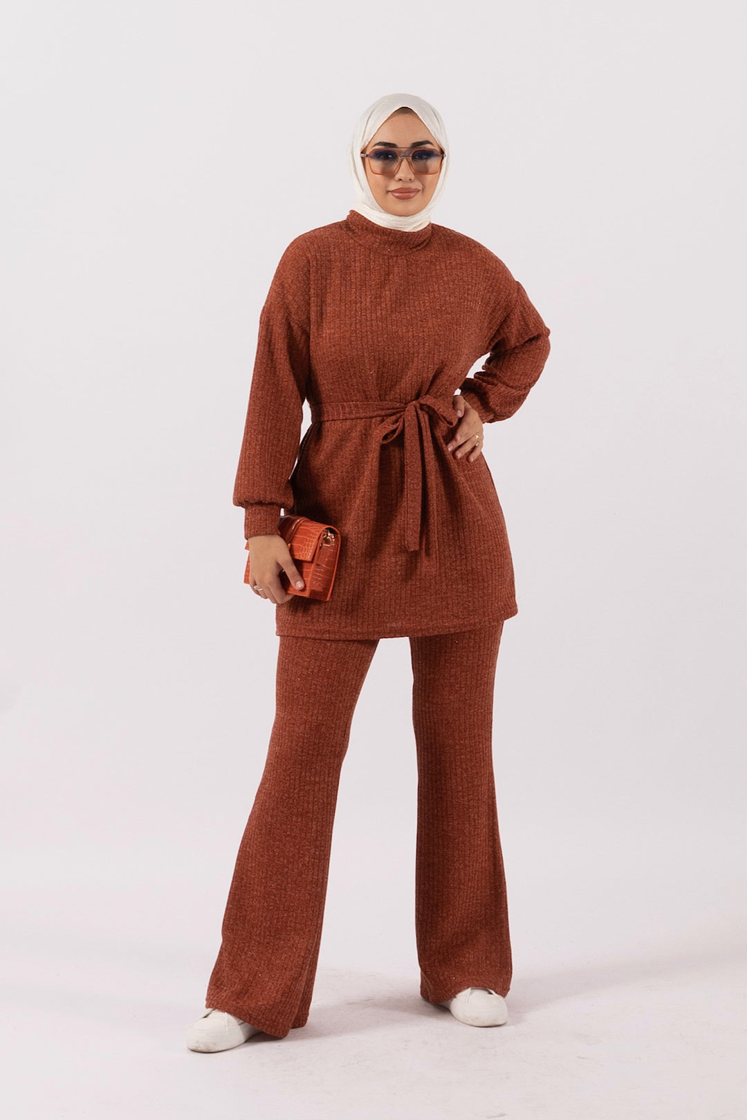 Talia İkili Takım Kiremit 24K6181-KIREMIT