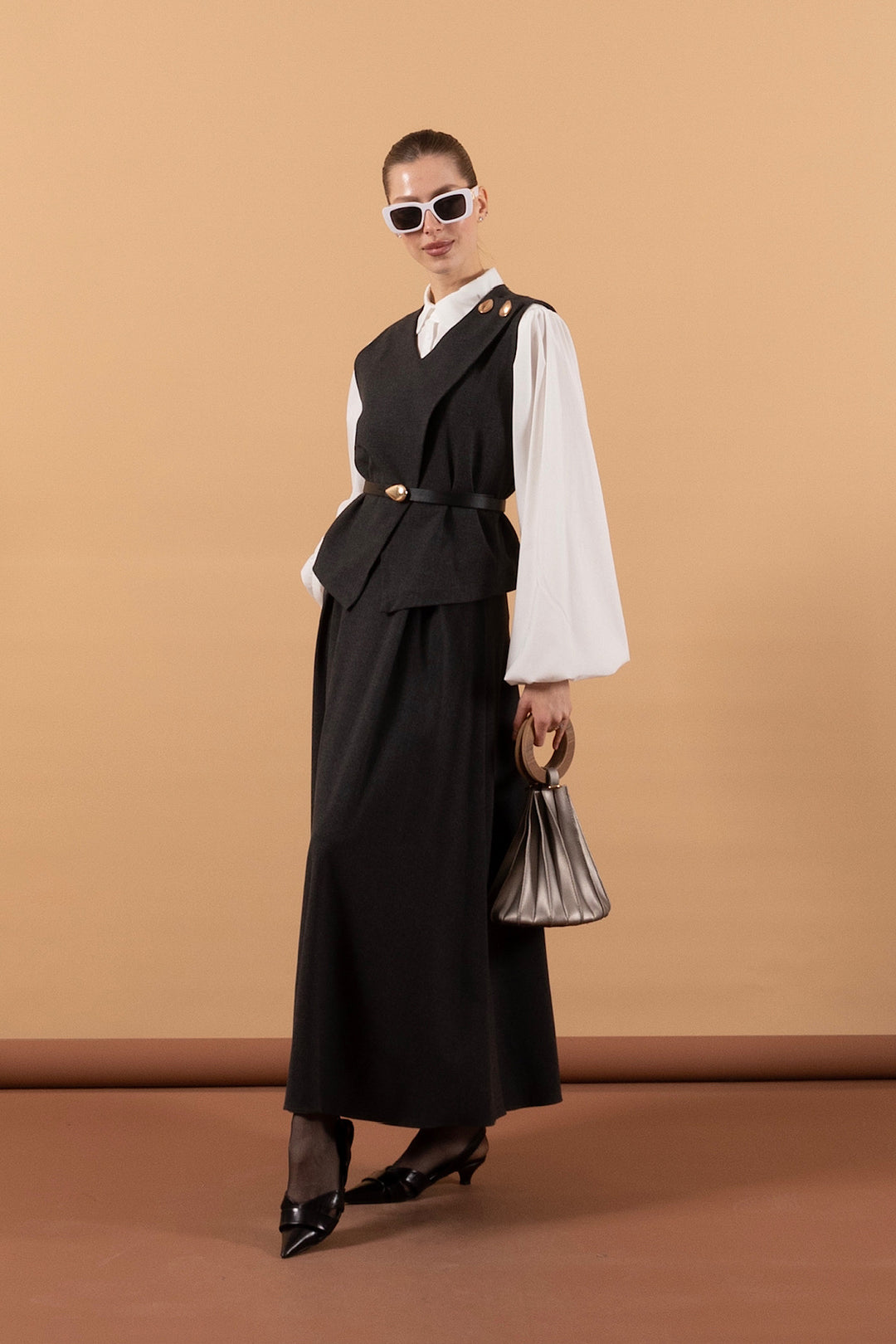 İkili Etek Takım Antrasit 1633-ANTRASIT