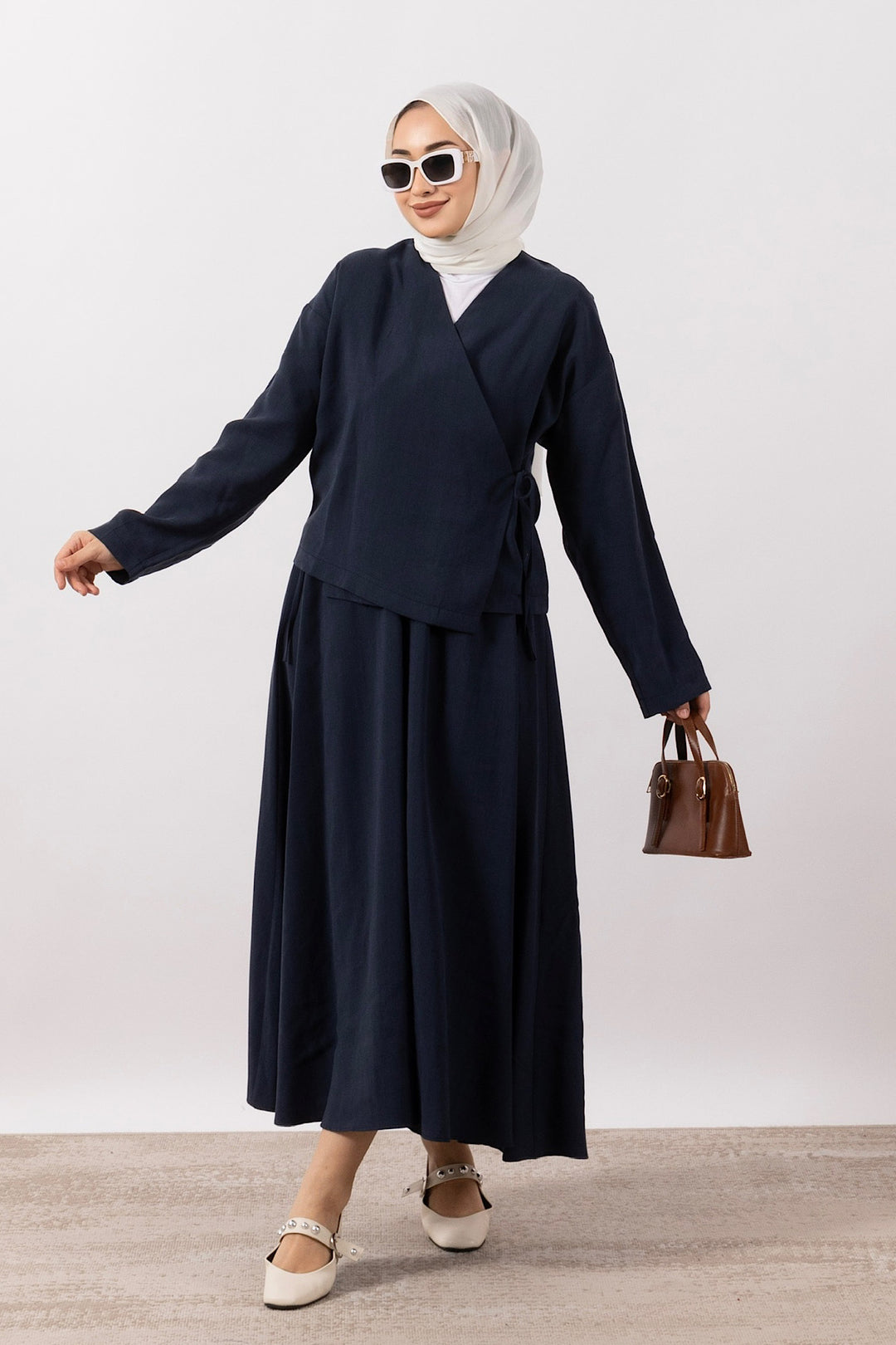 Dina İkili Takım Lacivert 8328-LACIVERT