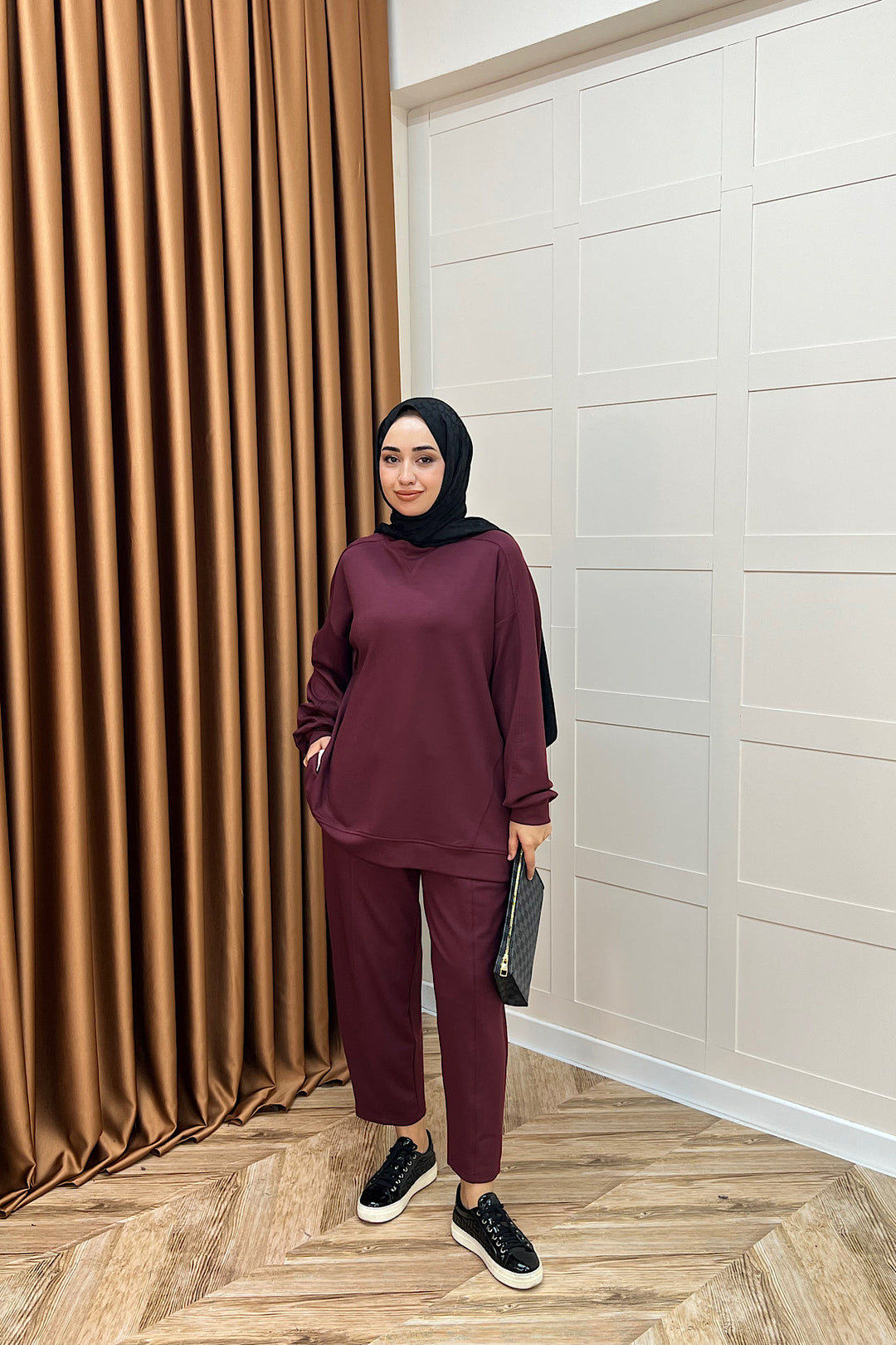 Etna İkili Takım Bordo 02017-BORDO