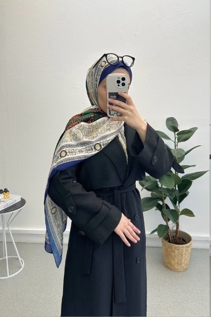 Apoletli Trençkot Siyah - 4