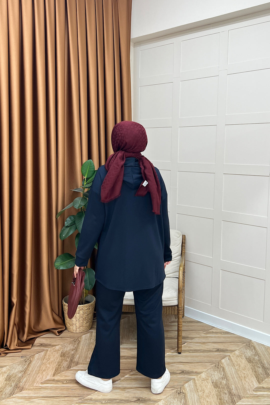 Vedra Fermuarlı İkili Takım Lacivert 3143-LACIVERT