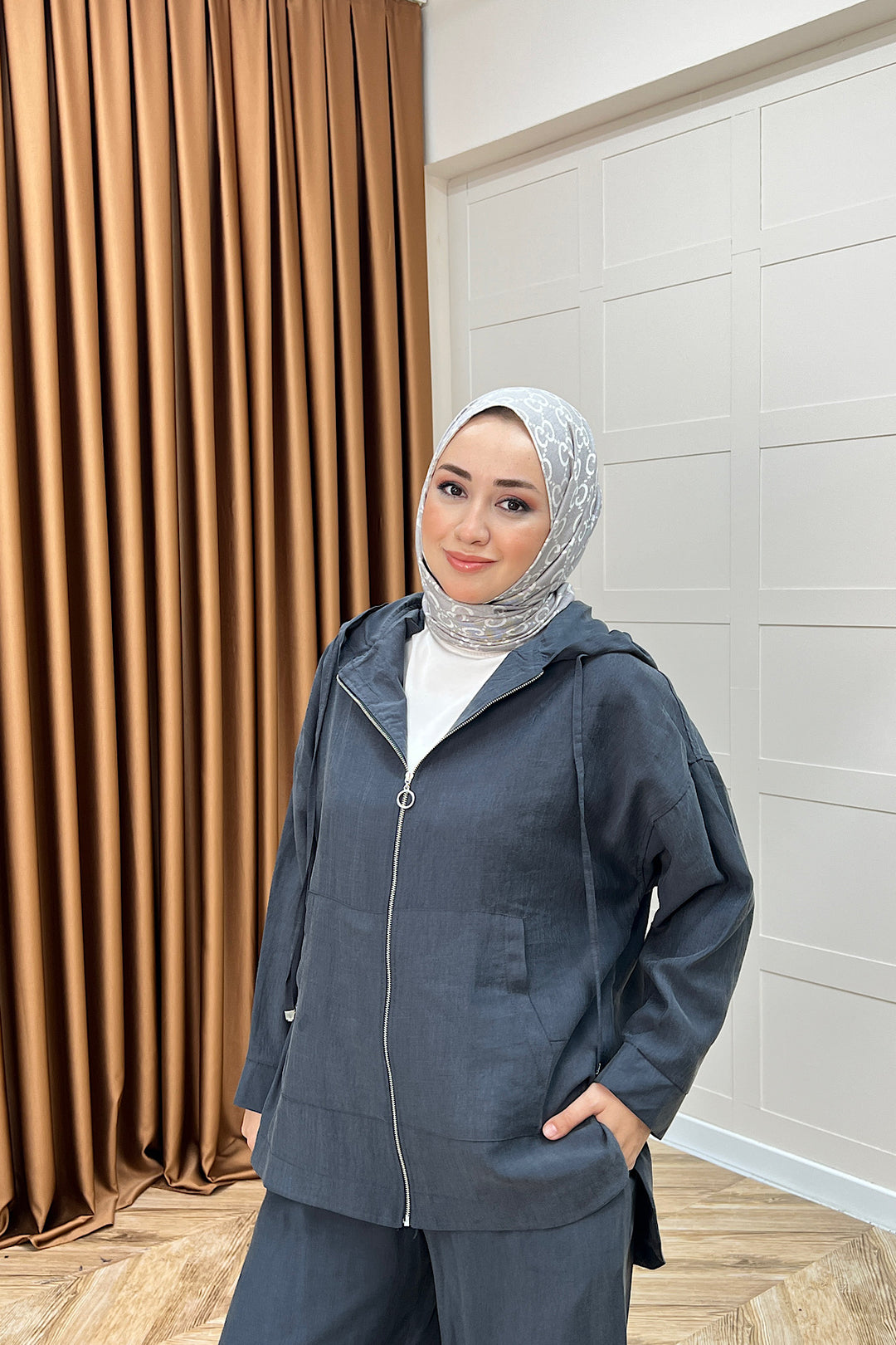 Arya İkili Takım Antrasit 4367-ANTRASIT