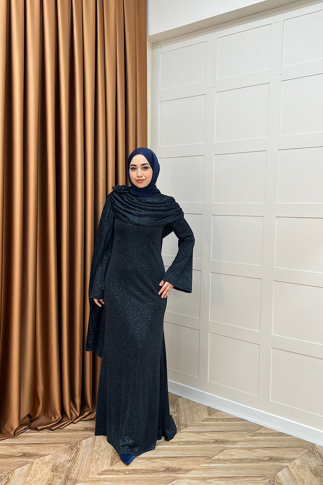 Elara Balık Abiye Lacivert 3086-LACIVERT