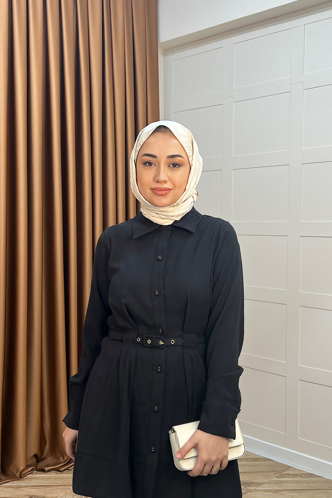 Tuana Belden Kemerli İkili Takım Siyah 2994-SIYAH