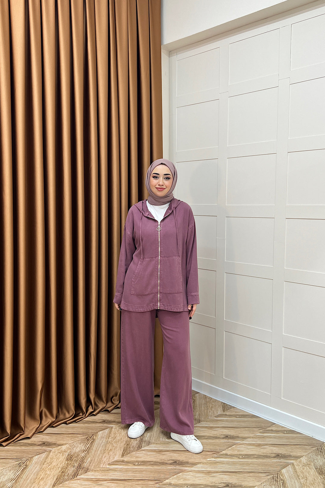 Adella İkili Takım Gül Kurusu 7433-GULKURUSU