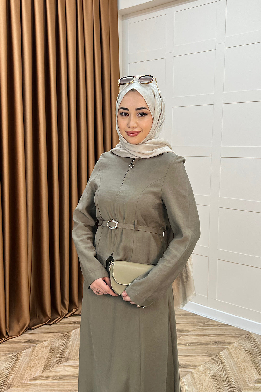 Mira Kemerli Etek Takım Haki 03183-HAKI