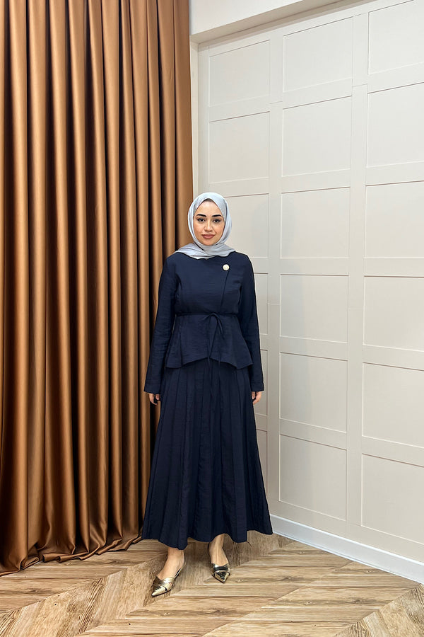 Mitra İkili Etek Takım Lacivert 5021-LACIVERT