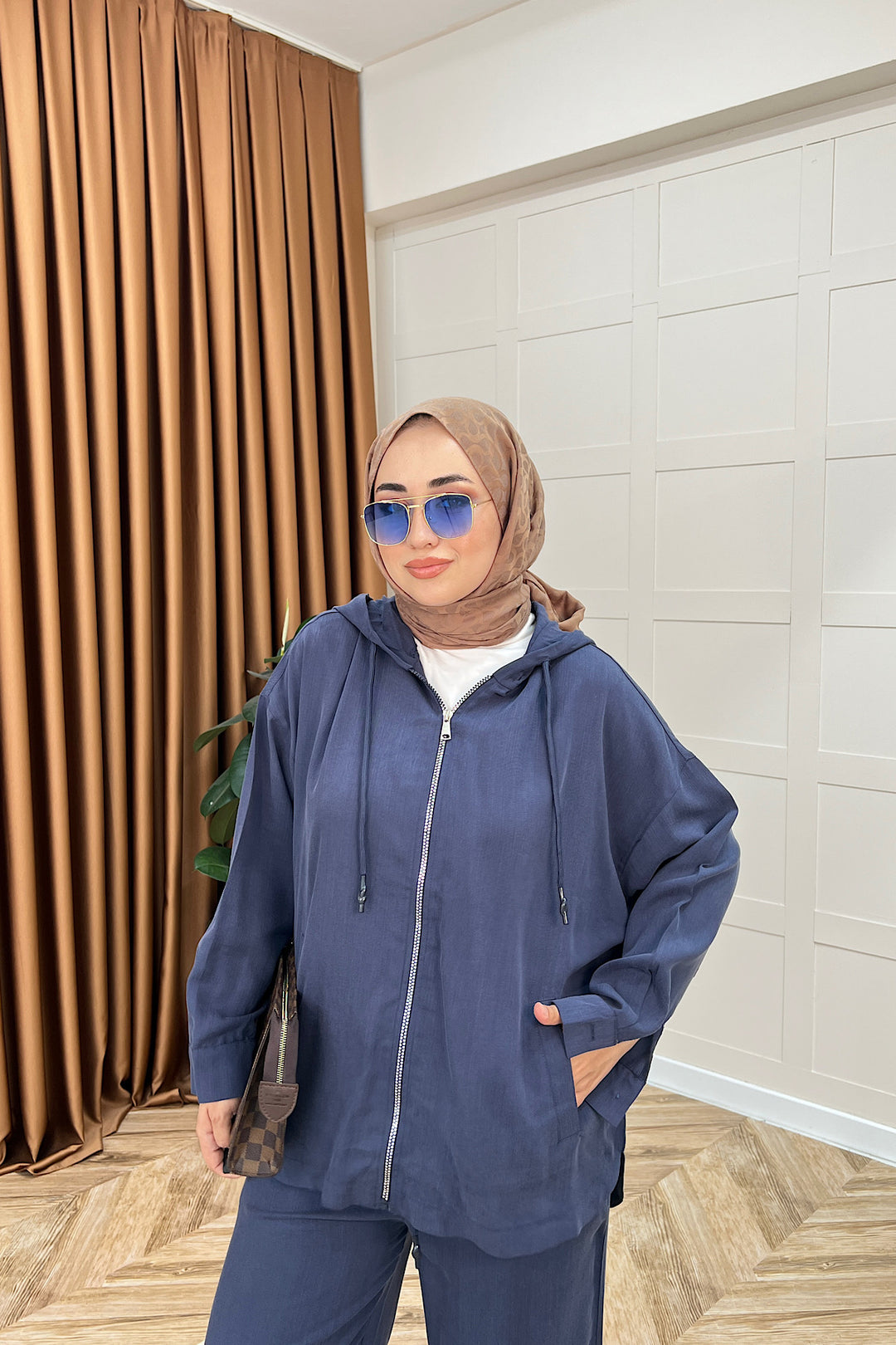Adella İkili Takım Lacivert 7433-LACIVERT