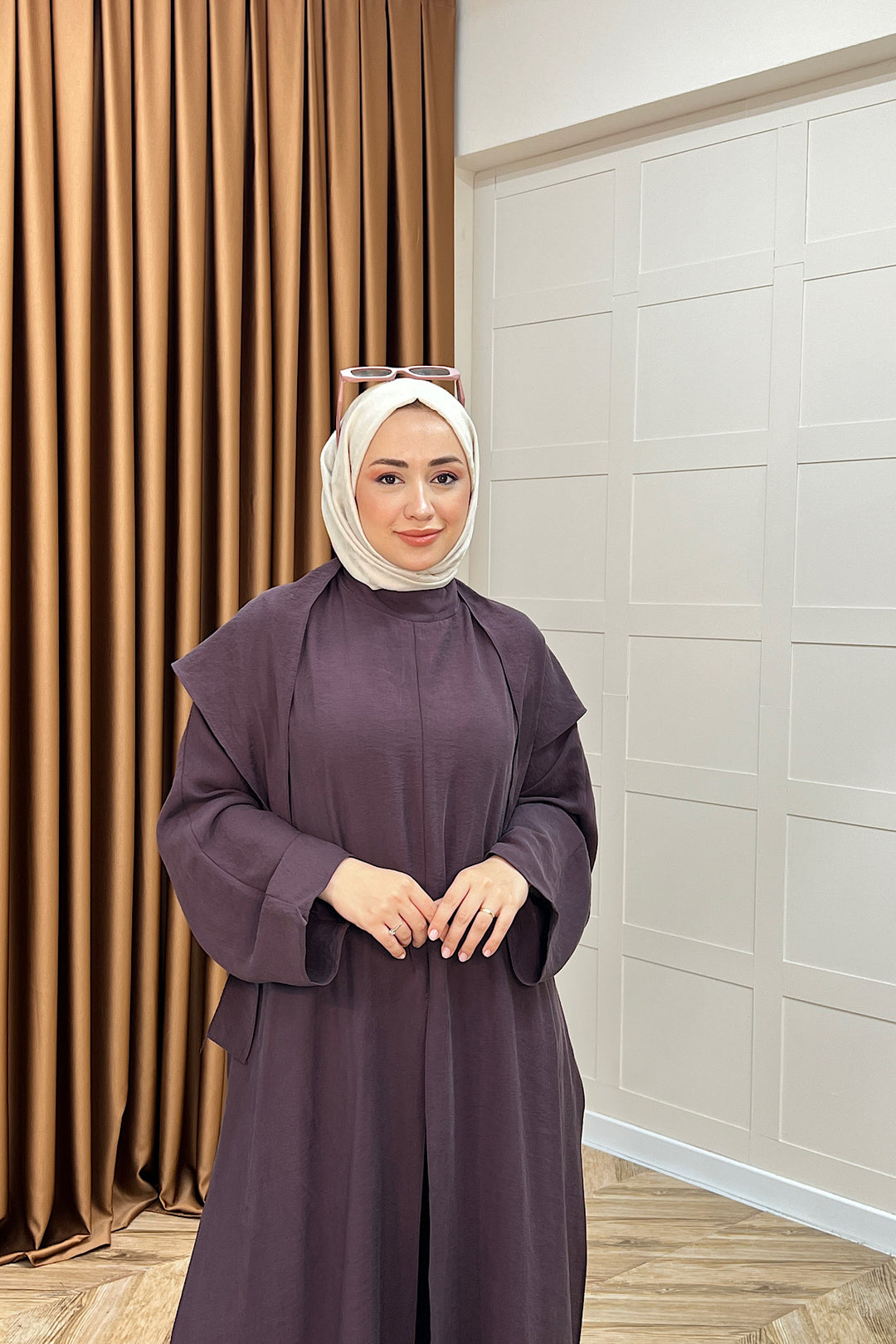Mabella İkili Takım Mürdüm 8832-MURDUM