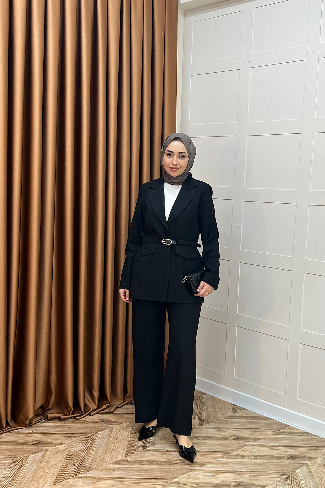 Lovel İkili Ceket Takım Siyah 2992-SIYAH