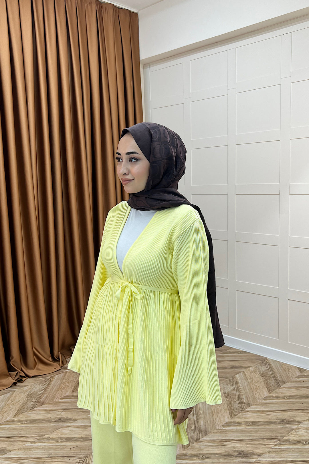 Patara Merserize Triko Takım Sarı 25400-SARI