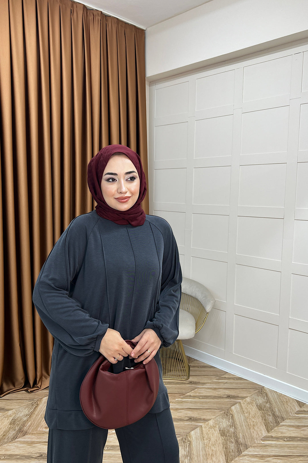 Berlin İkili Takım Antrasit 3116-ANTRASIT