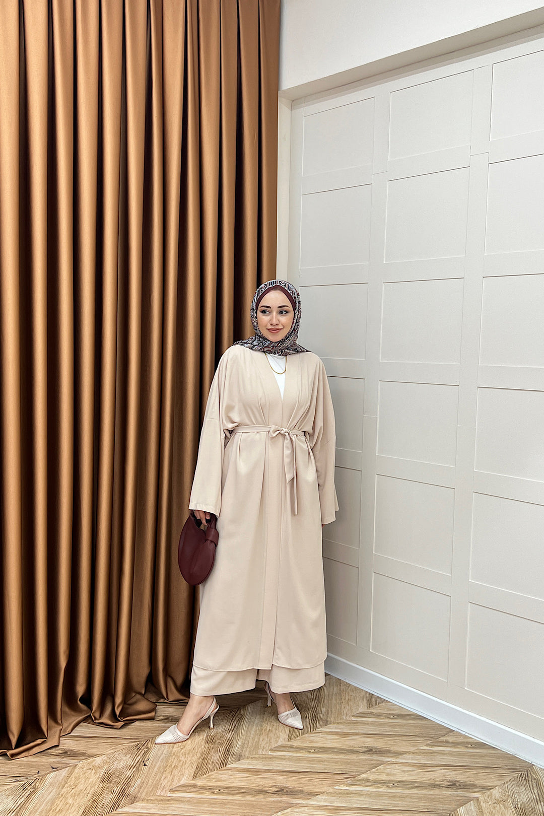 Mina İkili Kimono Takım Taş 8571-TAS