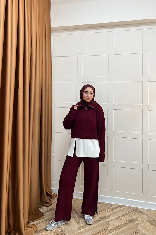 Aura Üçlü Takım Bordo 251000-BORDO