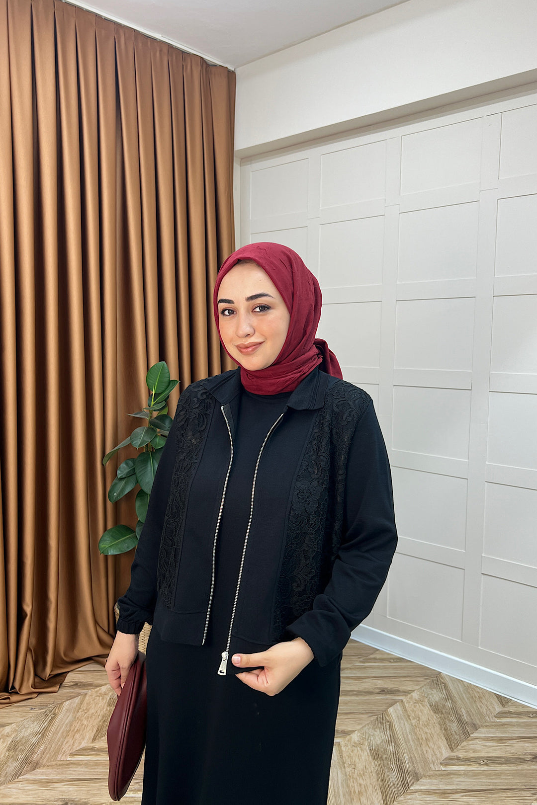 Maria İkili Elbise Siyah 26104-SIYAH