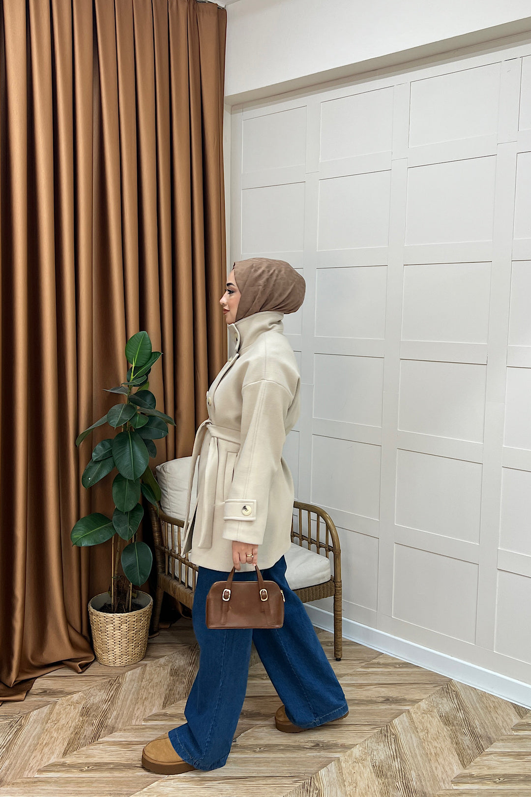 Berry Dik Yaka Kaban Taş 5539-TAS