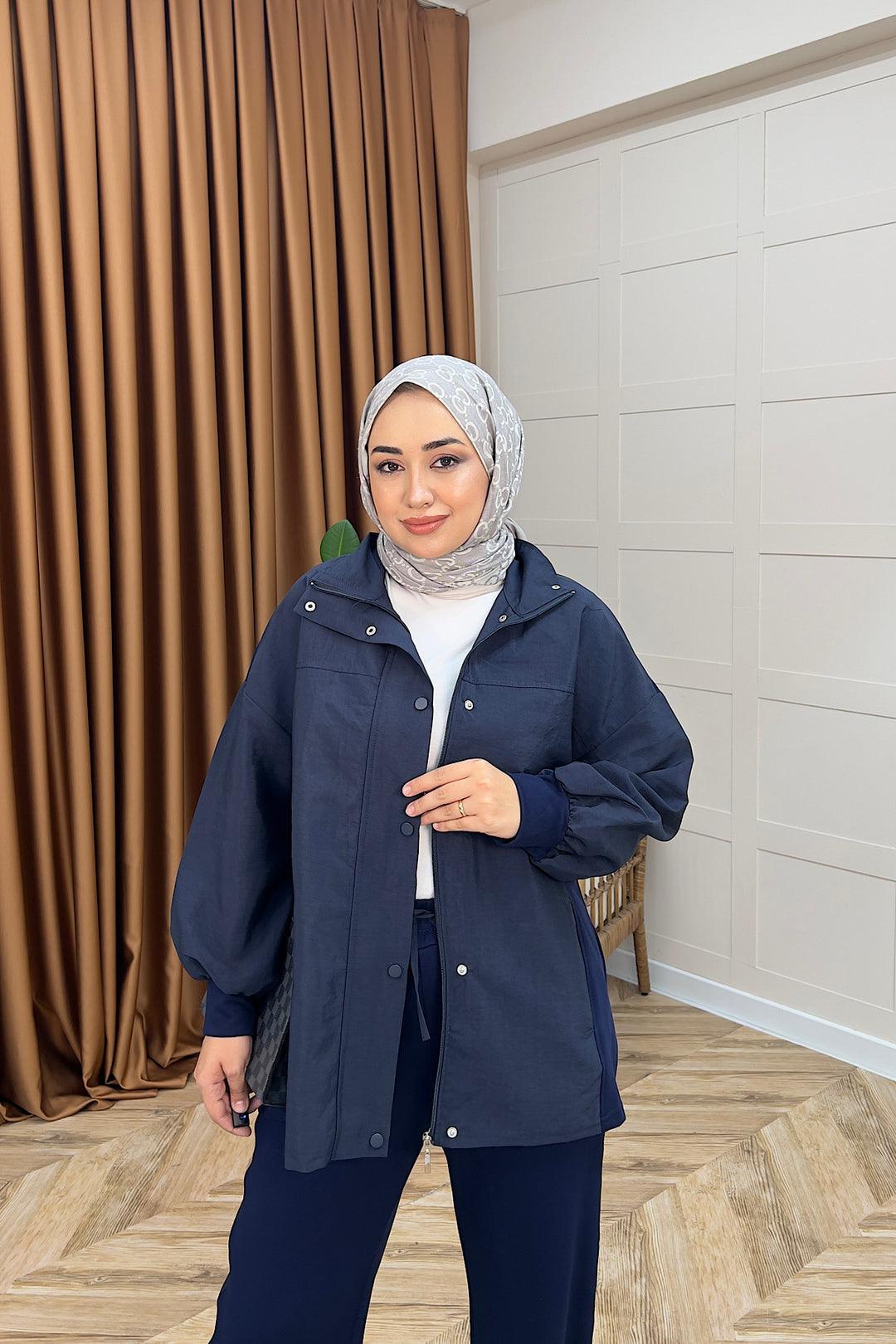 Mira Dik Yaka İkili Takım Lacivert 62821-LACIVERT