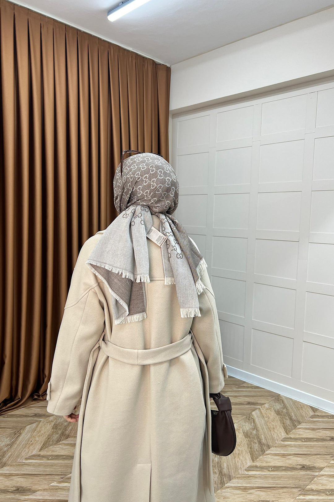 Lara Kuşaklı Kaşe Kaban Taş 5541-TAS