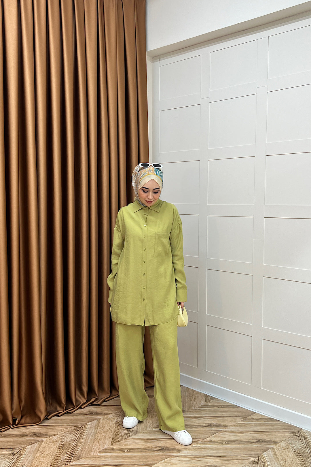 Nora İkili Takım Yeşil 8505-YESIL