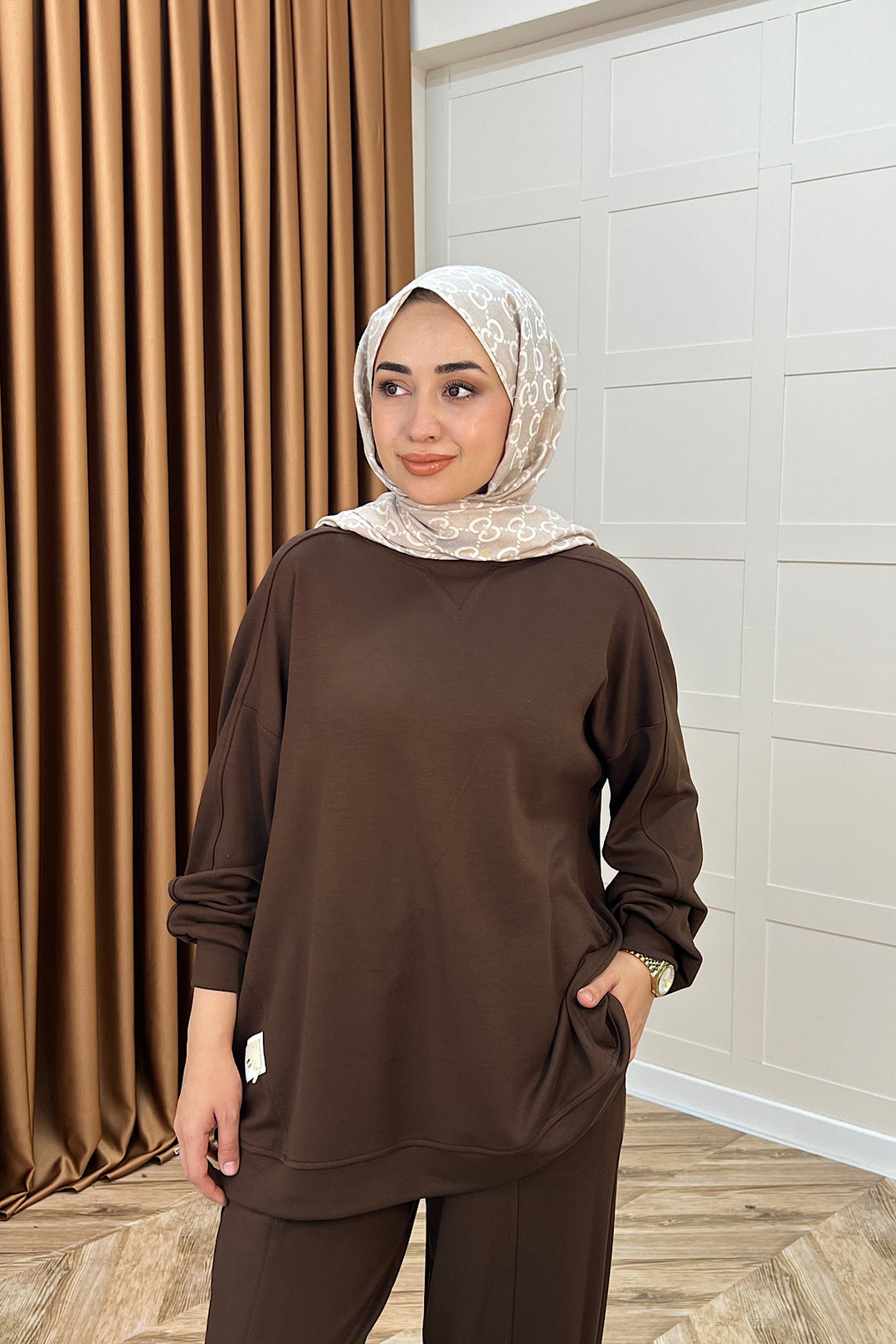 Etna İkili Takım Kahverengi 02017-KAHVERENGI