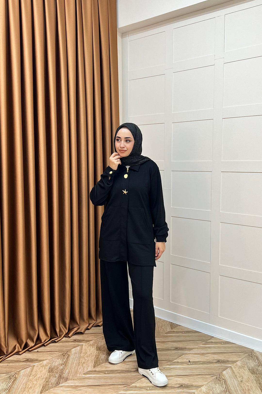 Selvi Gizli Patlı Takım Siyah 02006-SIYAH