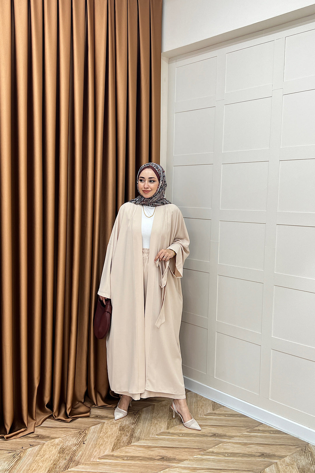 Mina İkili Kimono Takım Taş 8571-TAS