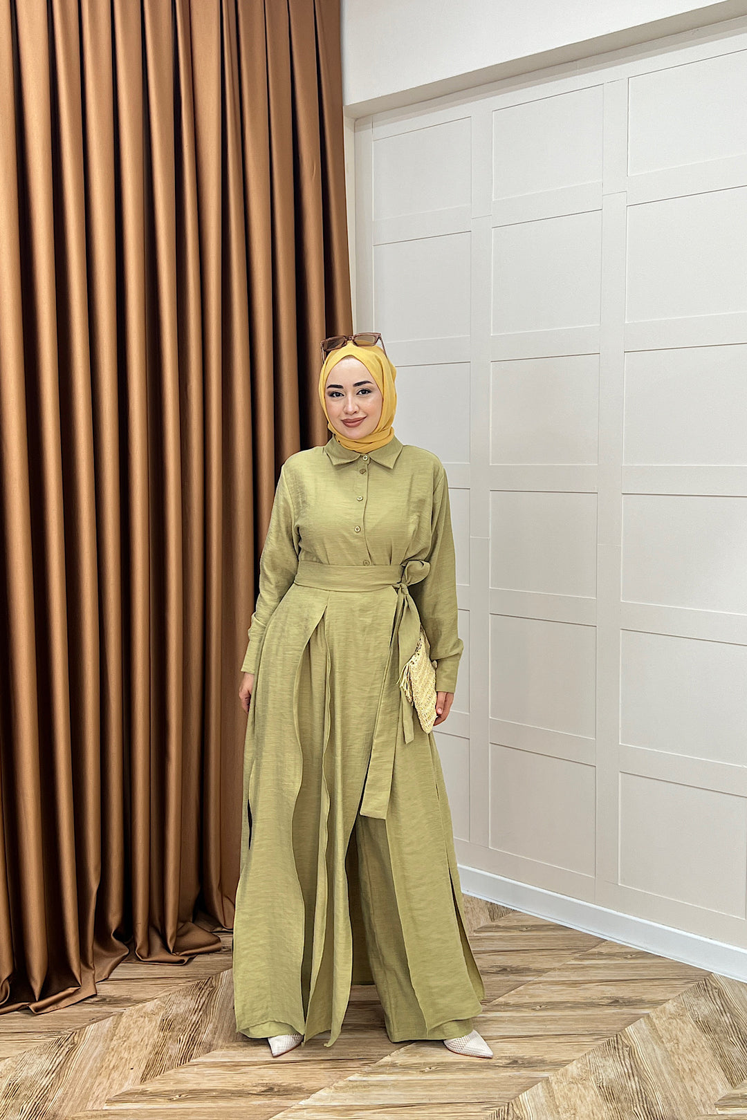 Laura İkili Takım Yeşil 8058-YESIL