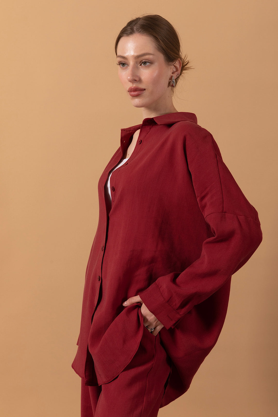 Zeva İkili Takım Bordo 8334-BORDO