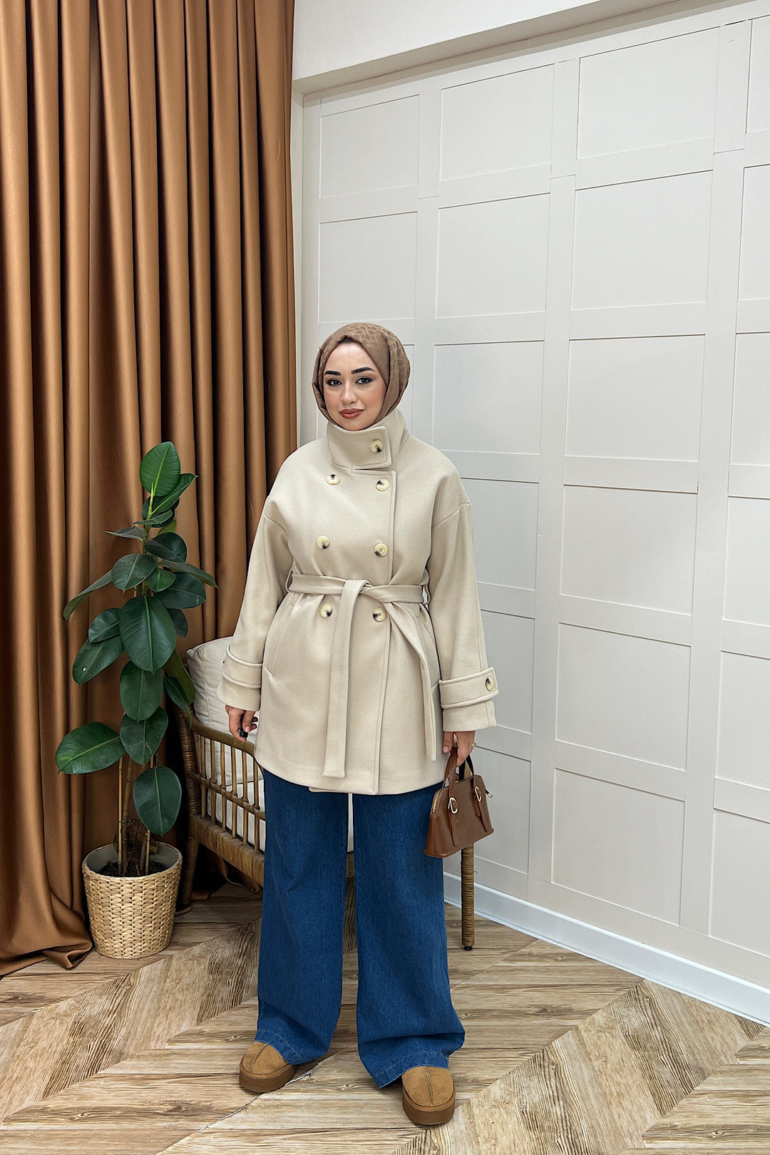 Berry Dik Yaka Kaban Taş 5539-TAS