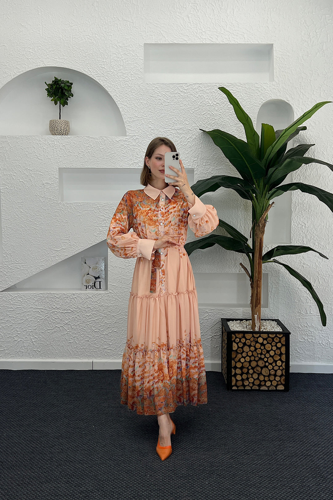 Zaina Elbise Pudra 9012-PUDRA