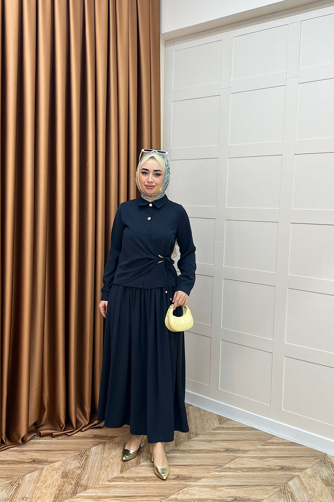 Verona Etek Takım Lacivert 3080-LACIVERT