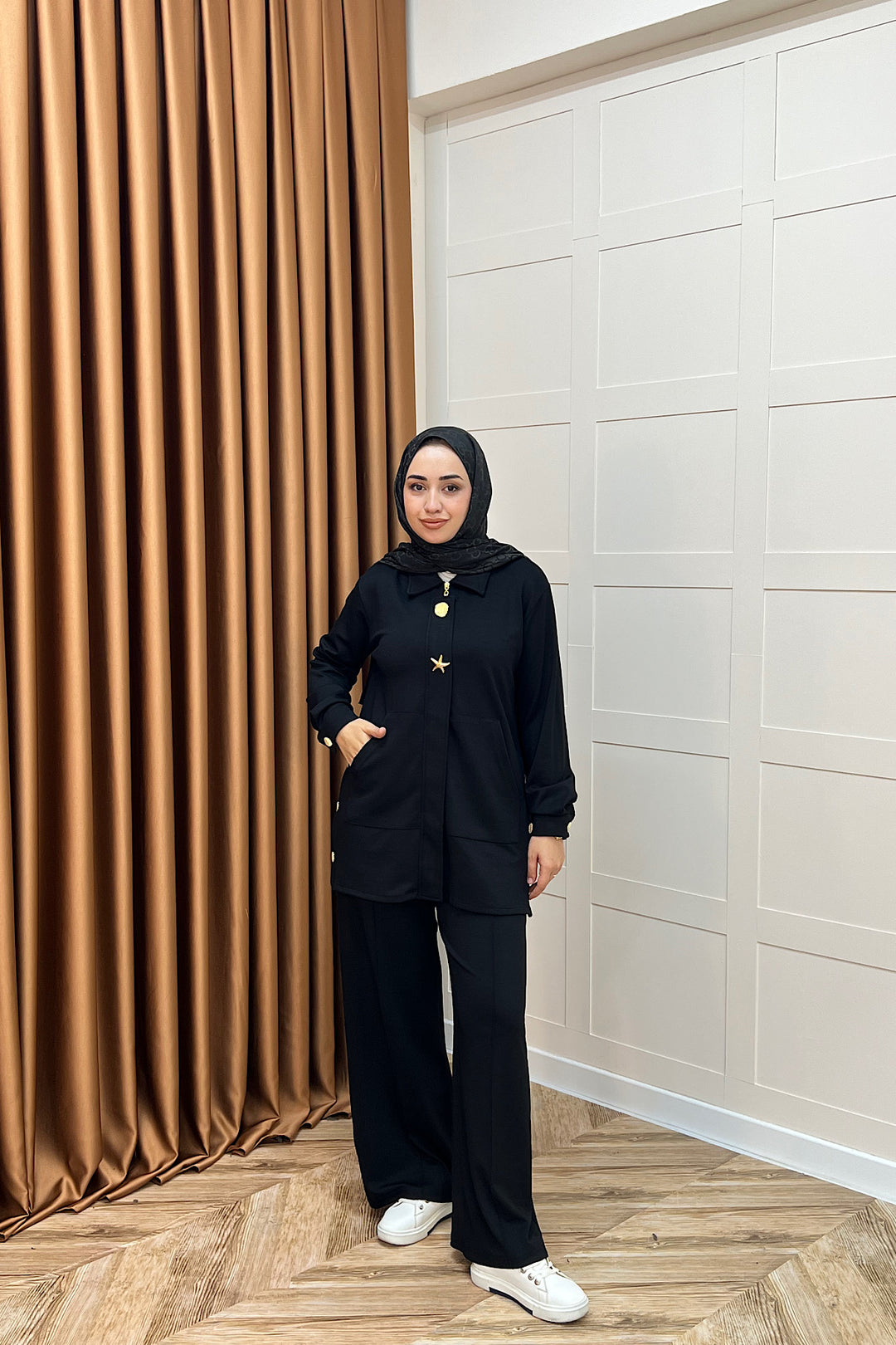 Selvi Gizli Patlı Takım Siyah 02006-SIYAH