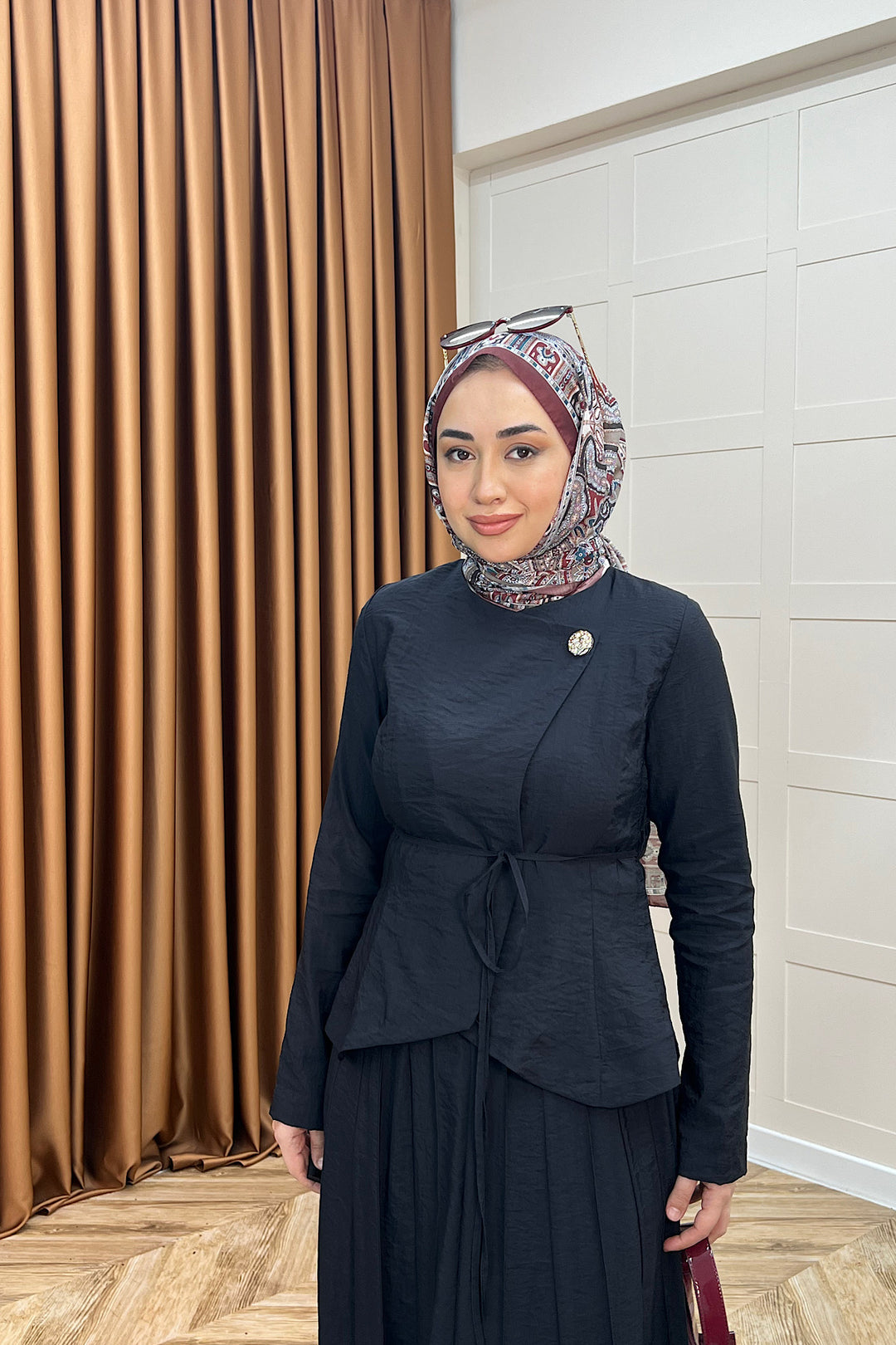 Mitra İkili Etek Takım Siyah 5021-SIYAH